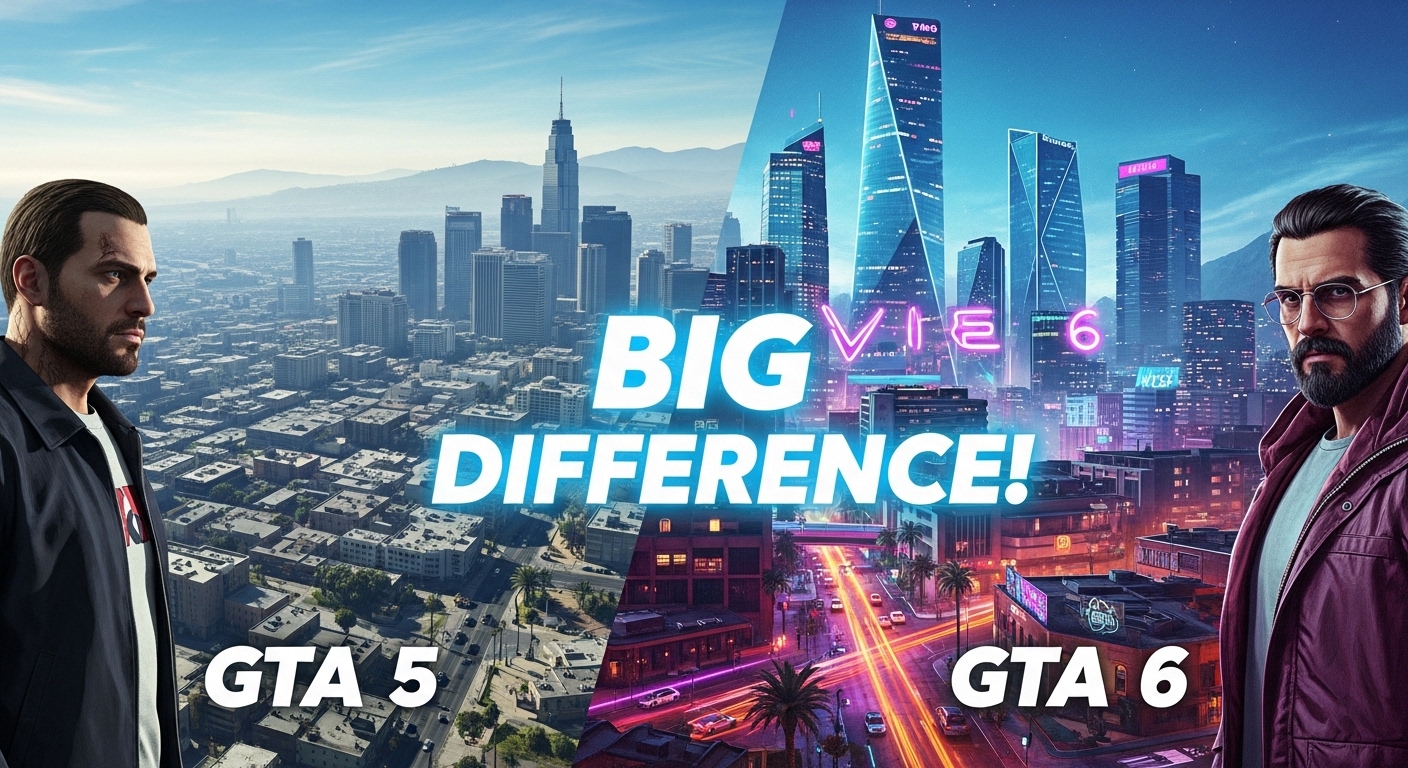 GTA 6 vs GTA 5: What’s New? Full Comparison Guide (2026)